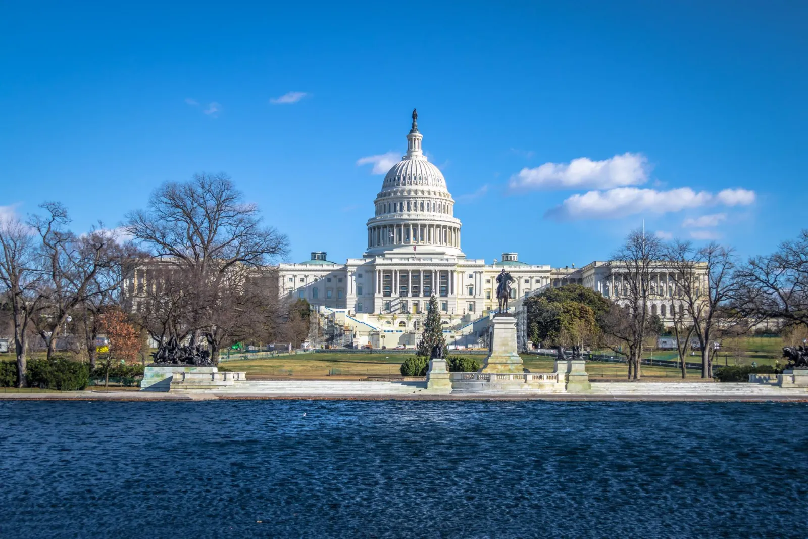 The U.S. Capitol across the Capitol Reflecting Pool